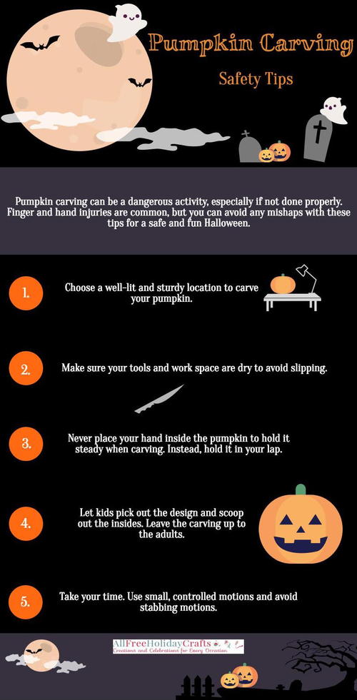 Pumpkin Carving Safety Tips
