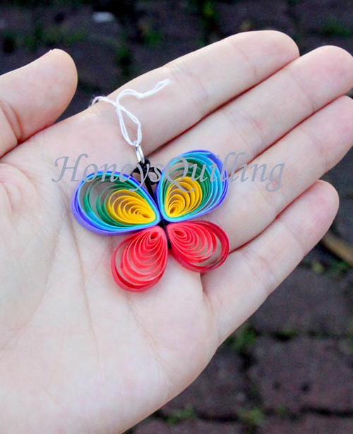Butterfly Quilling Pattern / Tuturial