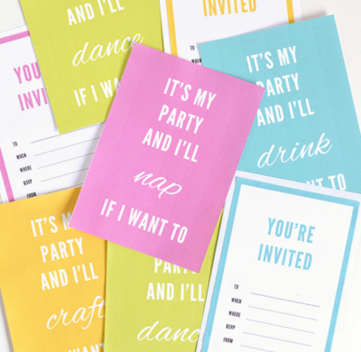 20 Incredible Invitation Ideas