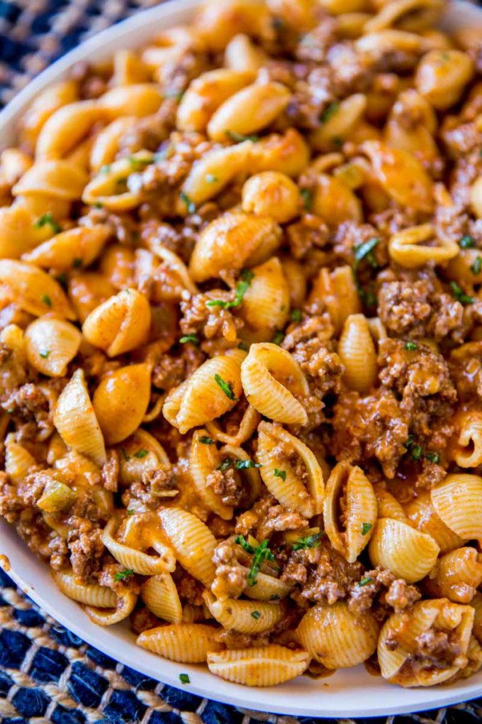 Cheesy Taco Pasta | AllFreeCopycatRecipes.com