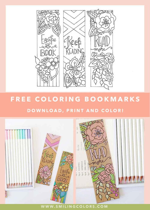 Bookmarks to Color