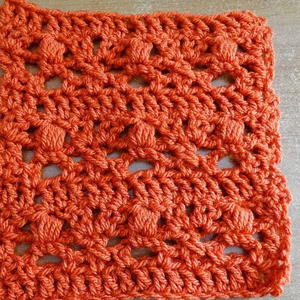 Lacy Puffs Crochet Stitch Tutorial
