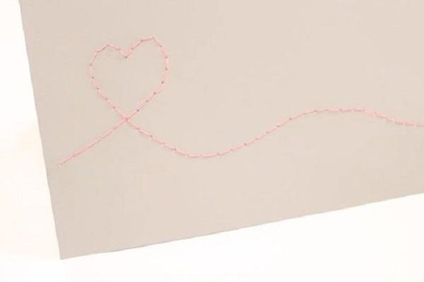 Stitching Example Paper Stitching on Paper | FaveCrafts.com