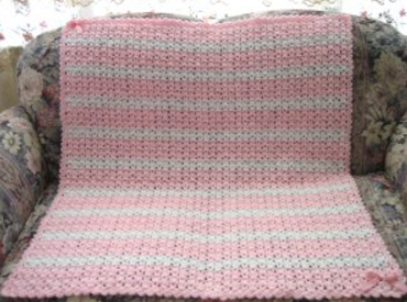 Precious Pink Baby Blanket Pattern