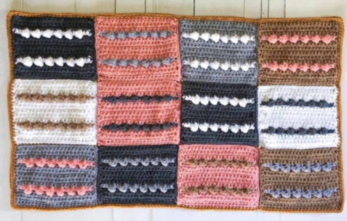 Peter Cottontail Easy Crochet Blanket