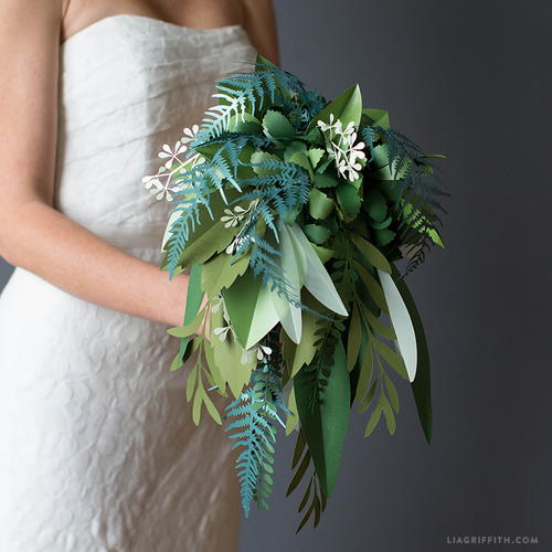 Paper Greenery Bouquet