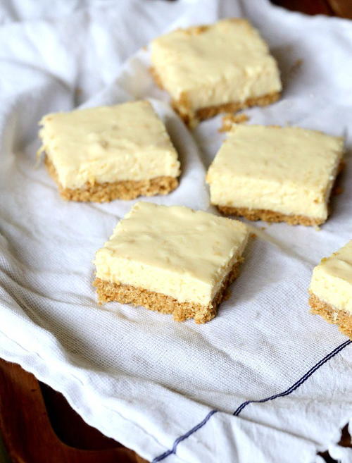 No-Bake Lemon Icebox Bars