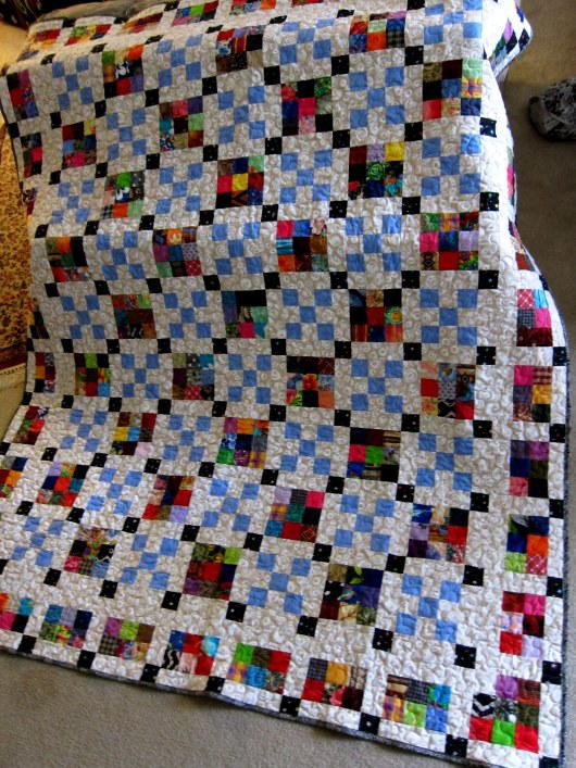 Scrap Happy Nine Patch Quilt Pattern