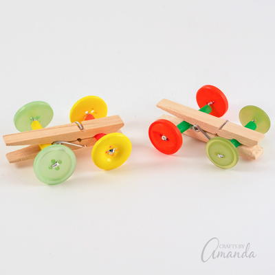 Clothespin Car Craft