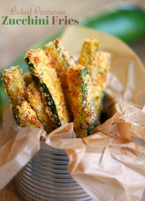 Baked Parmesan Zucchini Fries