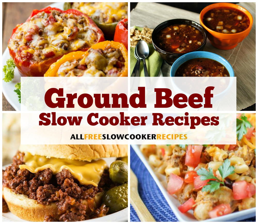 30+ BEST Crockpot Ground Beef Recipes (Slow Cooker Ideas)