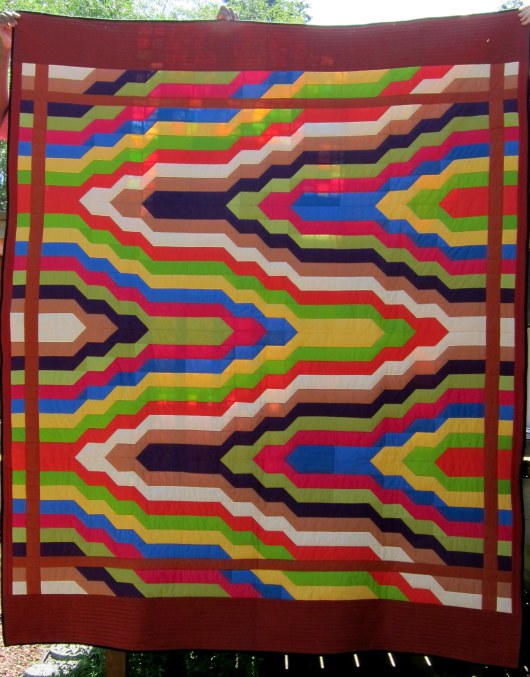 Zig Zag Bargello Quilt