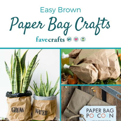 20 Brown Paper Bag Crafts