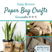 20+ Brown Paper Bag Crafts 