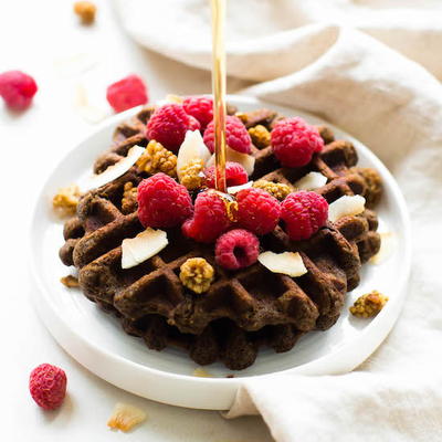 Grain-Free Banana Flour Waffles