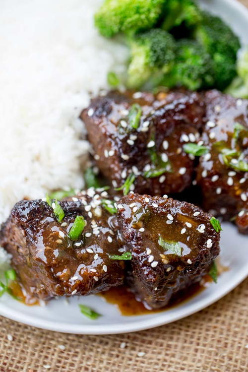 Slow Cooker Korean Short Ribs