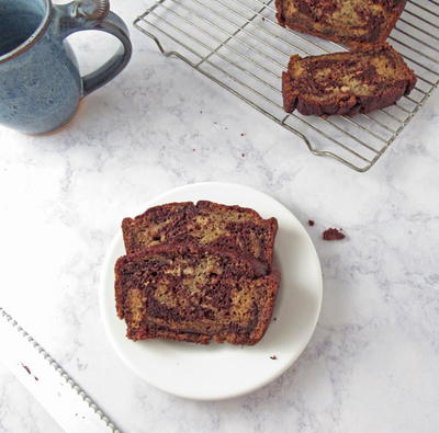 Marbled Banana Bread