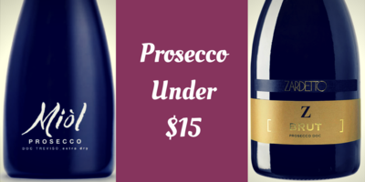 Cheap Prosecco Wines Under $15