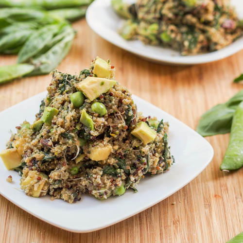 Vegan Green Quinoa Salad