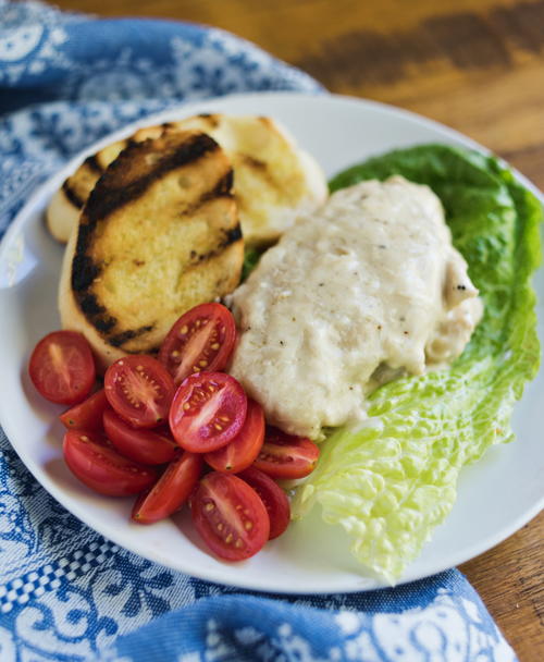 Slow Cooker Caesar Chicken Recipe