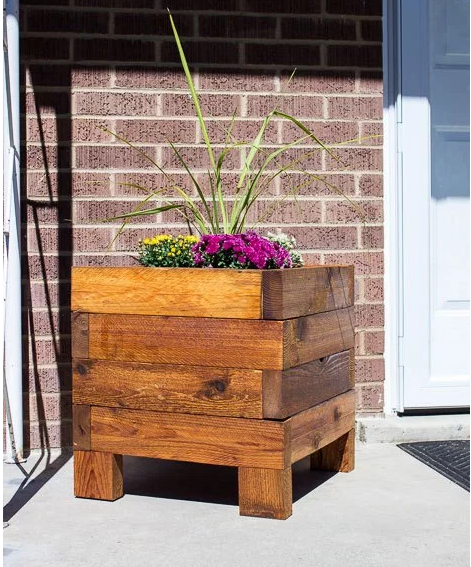 Wooden DIY Planter Box