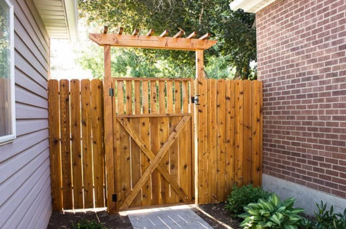 How to Build a Fence Pergola