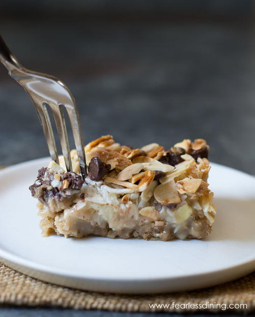 Gluten Free Caramel Magic Bars