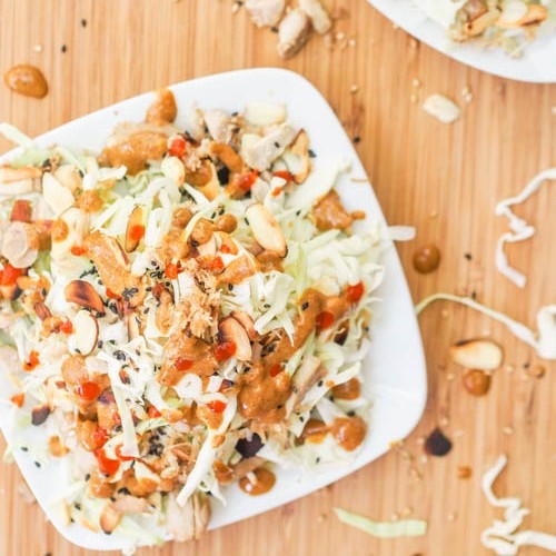 Cabbage and Chicken Salad