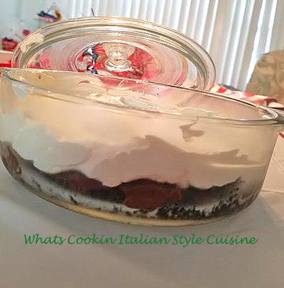 Chocolate Cookies and Cream Icebox Cake Recipe