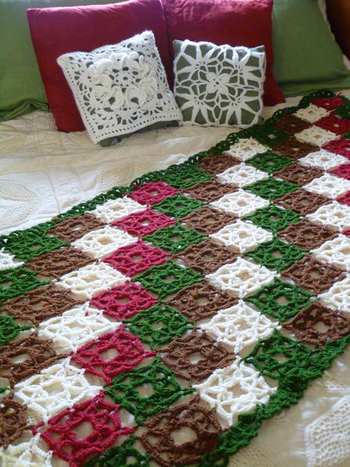 Compass Rose Afghan