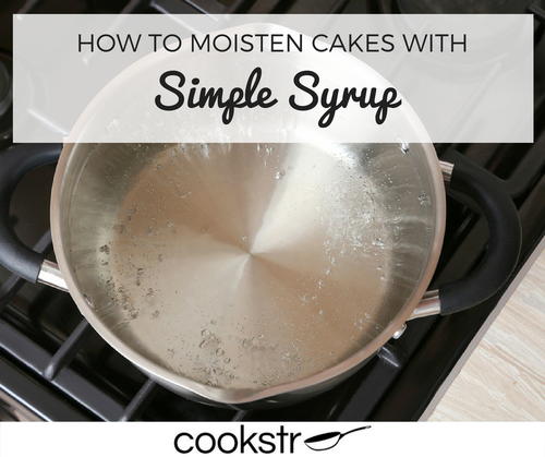 How to Moisten Cakes with Simple Syrup