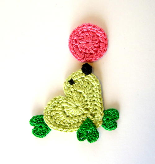 Crochet Seal Applique Pattern 