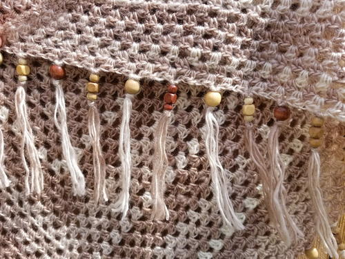 Cappuccino Triangle Shawl AllFreeCrochet.com Cappuccino Triangle Shawl AllFreeCrochet.com