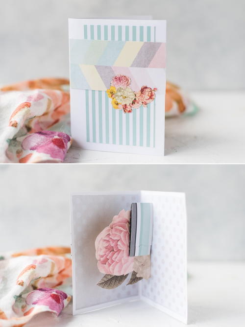 Prettiest Floral Pop Up Card Tutorial