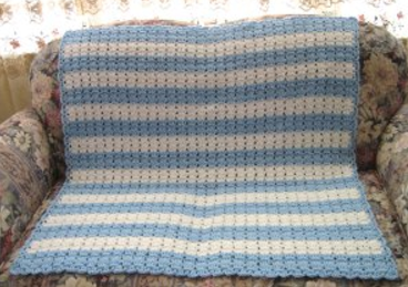 Bluebell Baby Crochet Afghan