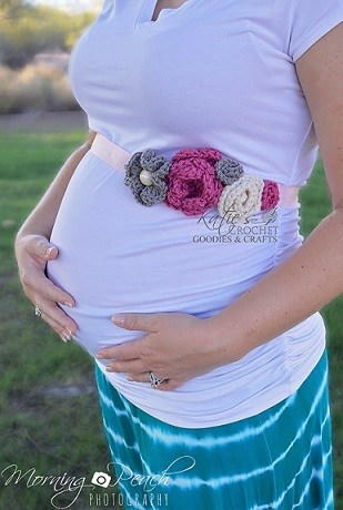 DIY Maternity Sash