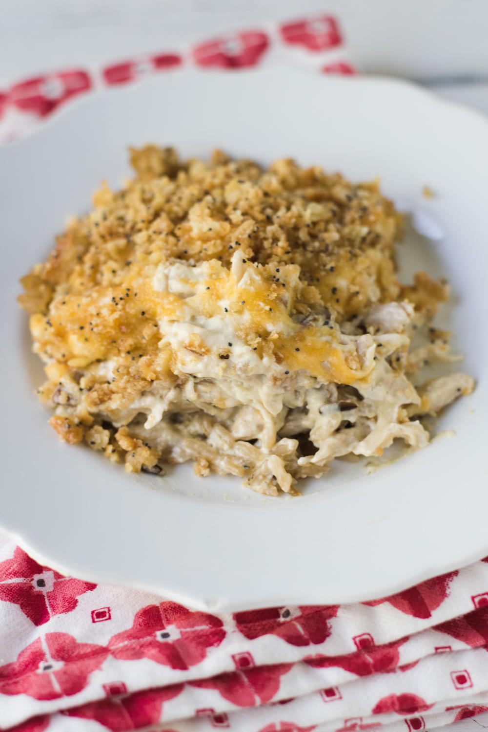 FreezerFriendly Chicken Poppy Seed Casserole