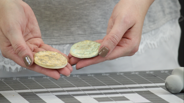 Shimmery Salt Dough Ornaments