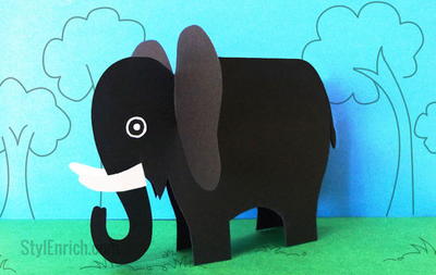 Delightful Paper Elephant