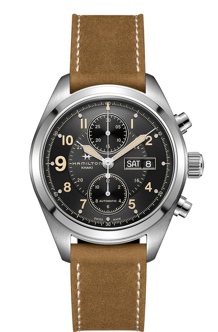 Hamilton Khaki Field Auto Chrono | TheWatchIndex.com