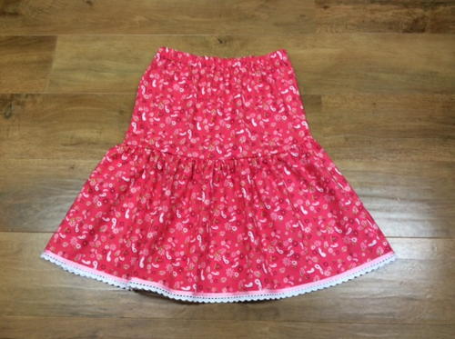 Girl's Tiered Skirt