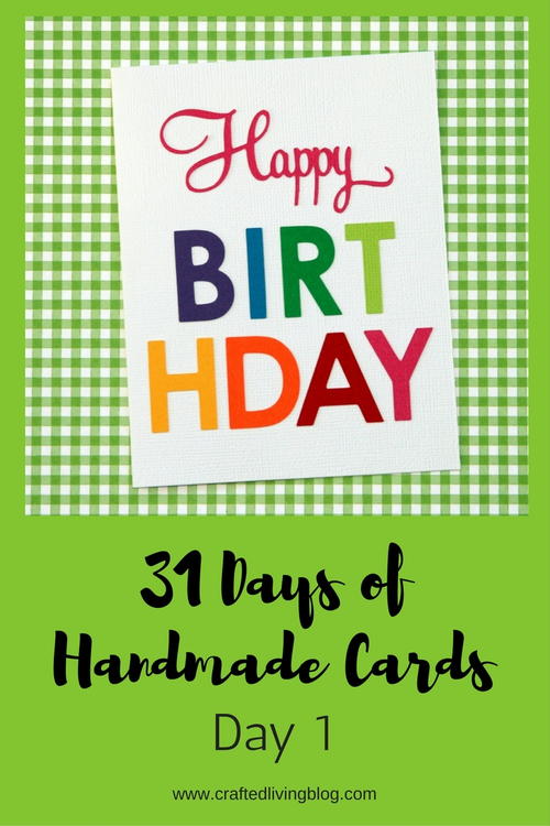 31 Days of Handmade Cards