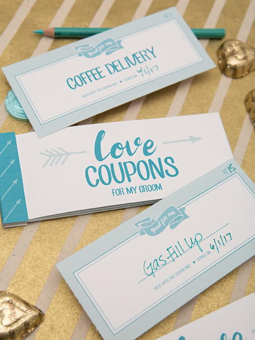 Printable Love Coupon Book