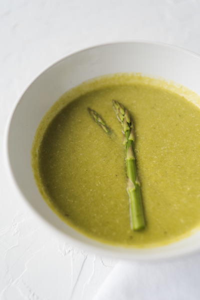 Creamy Asparagus Soup with Coconut Milk | FaveGlutenFreeRecipes.com