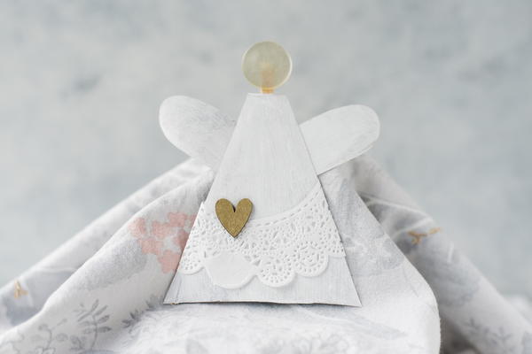Angel Ornament Toilet Paper Roll Craft