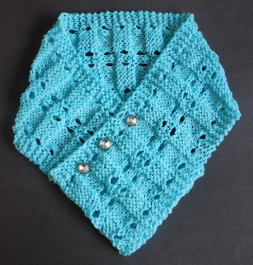 Spring Sparkle Knit Scarf Pattern