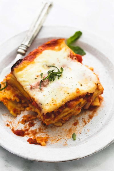 Dump and Go Slow Cooker Lasagna