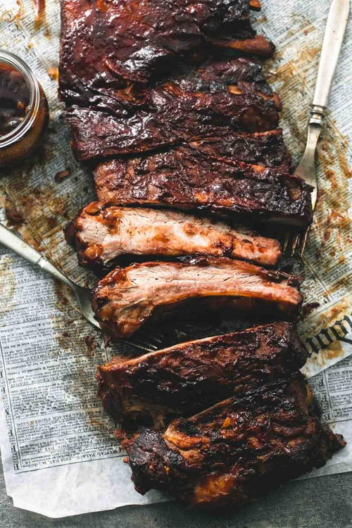Backyard Barbecue Slow Cooker Ribs