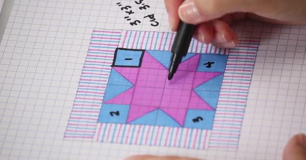 How to Design a Quilt on Graph Paper: plan the math for your DIY quilt - image 2