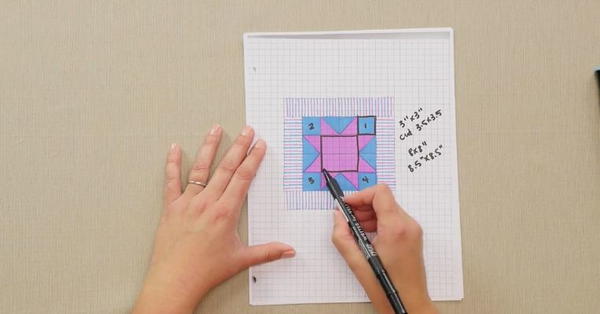 How to Design a Quilt on Graph Paper: plan the math for your DIY quilt - image 3